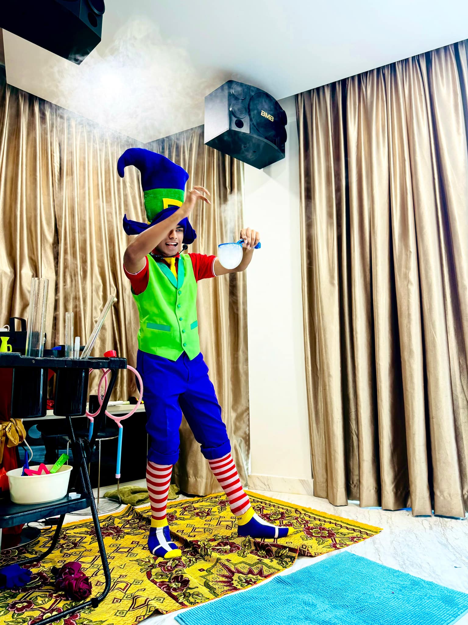 bubble show caroline